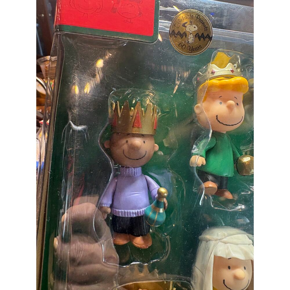 Peanuts Christmas Mini Nativity Pageant Set of 9 NIB - Picture 8 of 16